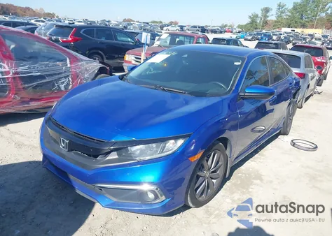 2019 Honda Civic Ex-L from USA, damaged, VIN 19XFC1F70KE011621